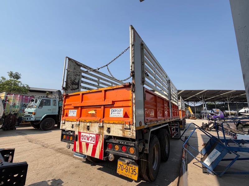 พ่วงแม่-ลูก2เพลา HINO Victor 344แรง พร้อมใช้งาน 