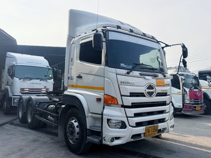 HINO FM 344แรงม้า รถบรรทุก 10ล้อ หัวลาก เฉพาะหัว ปี2565 เลขไมล์ 183,000 กม.