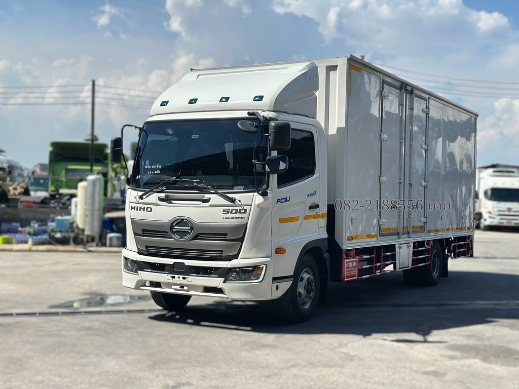 6ล้อHINO FC9J 175แรง ปี2565 ตู้แห้งมีลิฟท์ท้าย 6ล้อHINO FC9J 175แรง ปี2565 ตู้แห้งมีลิฟท์ท้าย
