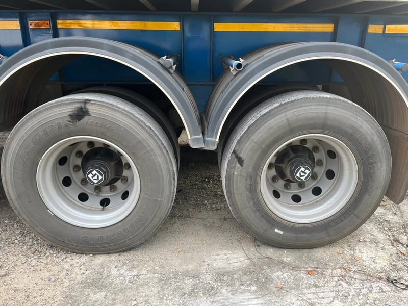 หางก้างปลา2เพลา CIMC ปี2565 ยาว12.50เมตร พร้อมใช้งาน