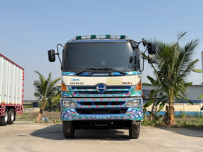 รถดั้มพ์HINO FM 344แรงม้า ปี57 พร้อมใช้งาน