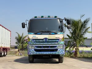 รถดั้มพ์HINO FM 344แรงม้า ปี57 พร้อมใช้งาน