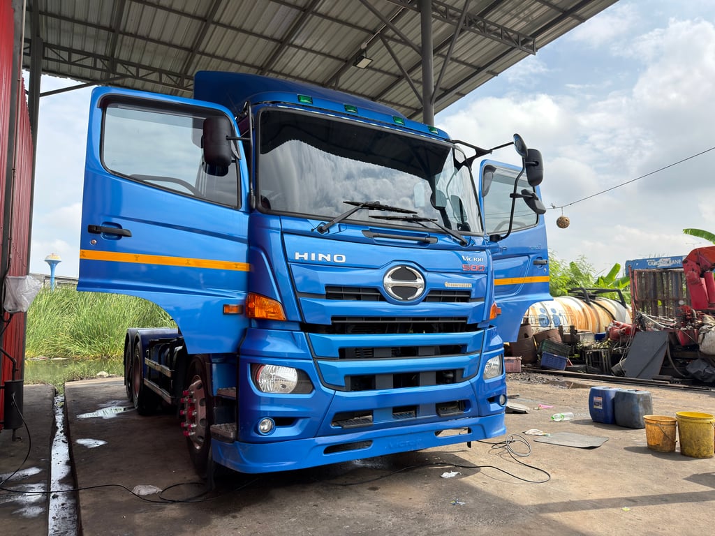 HINO FM 344แรงม้า รถบรรทุก 10ล้อ หัวลาก เฉพาะหัว ปี2568