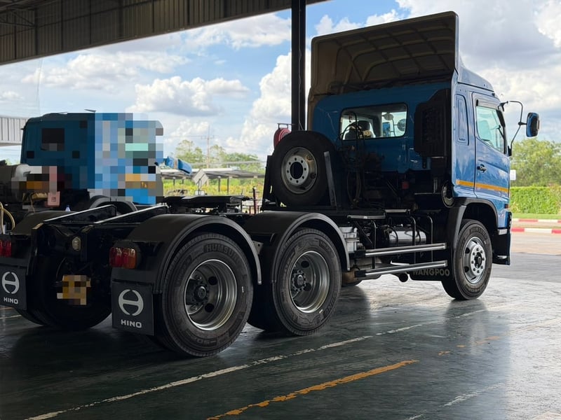 หัวลาก HINO 344 ปี58  รถสวยยางใหม่พร้อมใช้งาน 