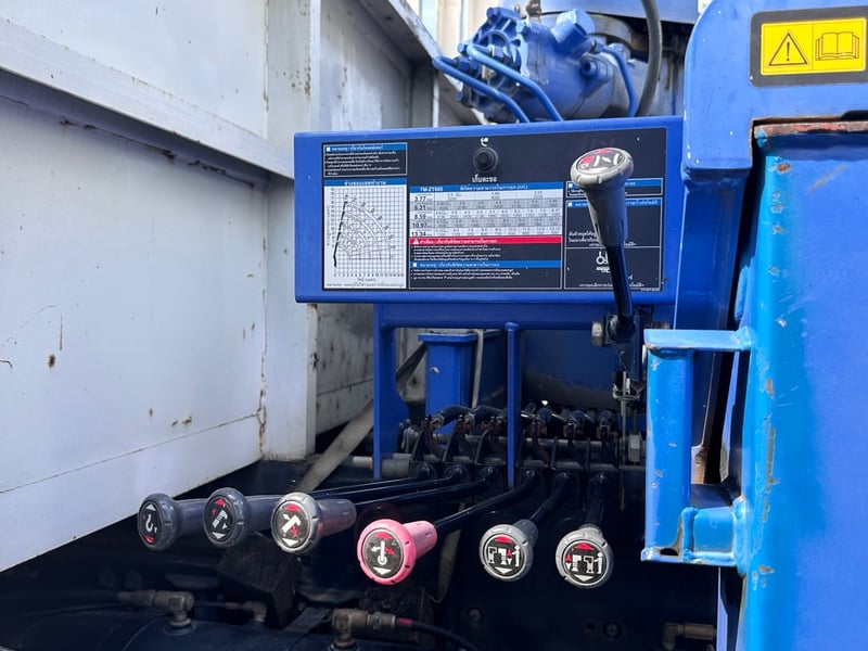 6ล้อISUZU FTR240แรง ปี62ติดเครนทานาโน่5ตัน5ปลอก รถใหม่กริบ ไมล์น้อย