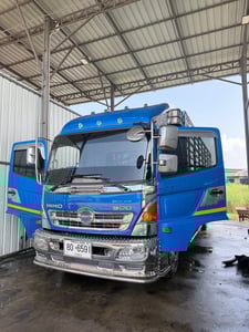 HINO FC 210แรงม้า รถบรรทุก 6ล้อ กระบะคอกสูงสแตนเลส ปี62