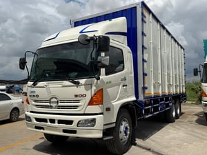10ล้อHINO FL 212แรงม้า ตู้10บานยาว7.6เมตร ปี2553 