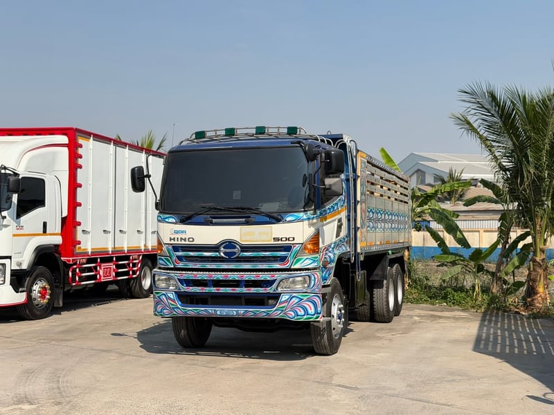 รถดั้มพ์HINO FM 344แรงม้า ปี57 พร้อมใช้งาน