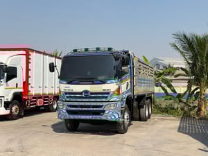 รถดั้มพ์HINO FM 344แรงม้า ปี57 พร้อมใช้งาน