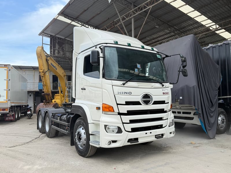 หัวลาก HINO FM2P 380 แรงม้า ปี2565 เก็บงานยางใหม่พร้อมใช้งาน