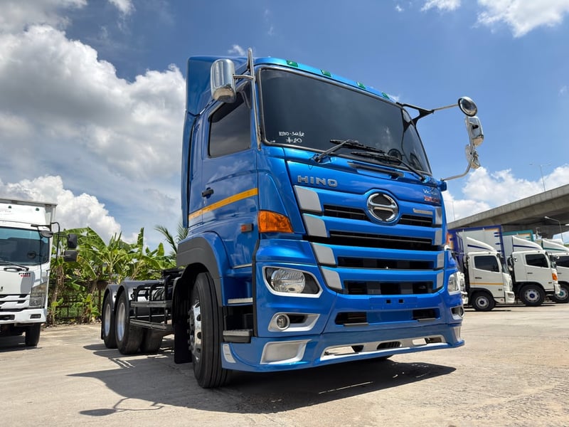 HINO FM 344แรงม้า รถบรรทุก 10ล้อ หัวลาก เฉพาะหัว ปี2562