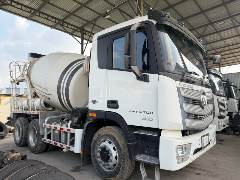 10ล้อโม่ปูน 2เพลา FORON 350แรงม้า ปี65 ไมล์น้อยมากก