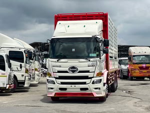 10ล้อHino FL 260แรงม้า ปี2560 กระบะคอกสูง ยาว7.7เมตร