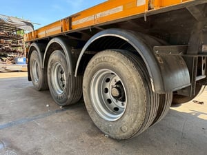 หางพื้นเรียบ 3เพลา  สามมิตร ปี2563