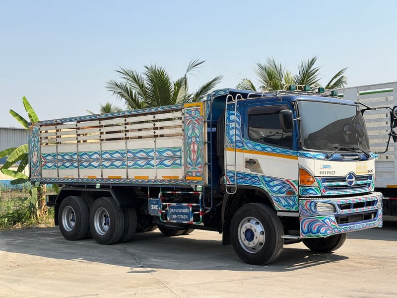 รถดั้มพ์HINO FM 344แรงม้า ปี57 พร้อมใช้งาน