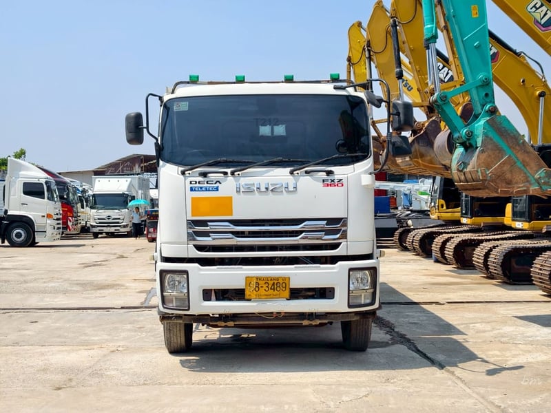 สิบล้อดั้มพ์ ISUZU FXZ 360 แรงม้า กระบะสามมิตร ปี 65 แม่เดี่ยว