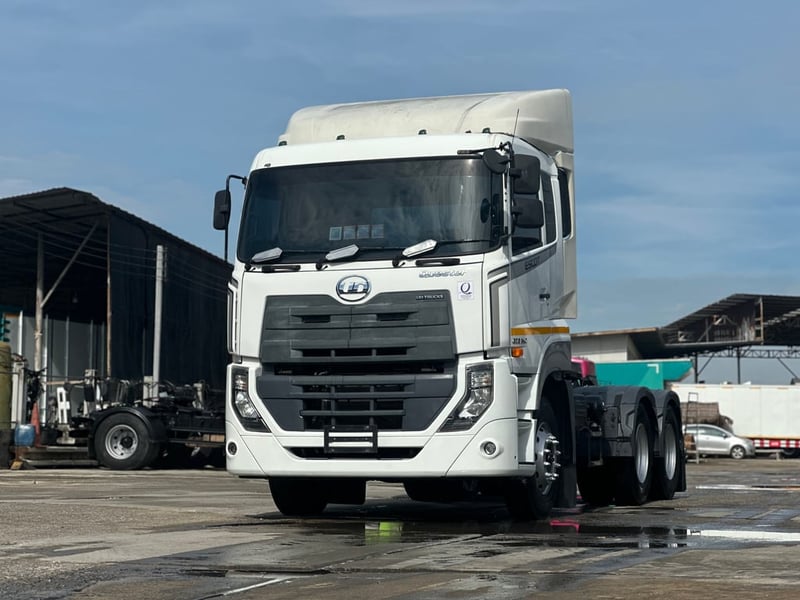 NISSAN UD GDE 390แรงม้า รถบรรทุก หัวลาก 10ล้อ หัวลาก เฉพาะหัว ปี2020