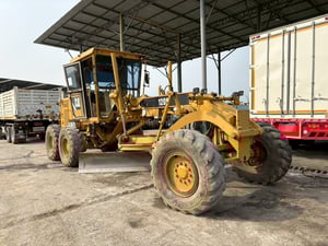 รถเกรด CAT 120K 7,790ชม. ปี 65 พร้อมใช้งานมีเล่มทะเบียน