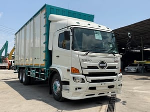 HINO FL 260แรงม้า รถบรรทุก 10ล้อ ตู้แห้ง ปี2560 พร้อมใช้งาน