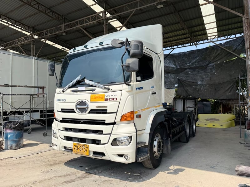 HINO FM 344แรงม้า รถบรรทุก 10ล้อ หัวลาก เฉพาะหัว ปี2565 เลขไมล์ 183,000 กม.