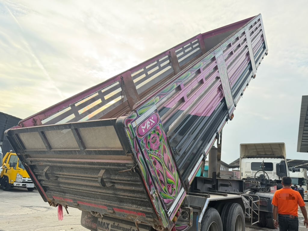 หางเซมิดั้มพ์ 2เพลา ปี2565 พร้อมใช้งาน หางเซมิดั้มพ์ 2เพลา ปี2565 พร้อมใช้งาน