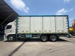 HINO FL 260แรงม้า รถบรรทุก 10ล้อ ตู้แห้ง ปี2560 พร้อมใช้งาน