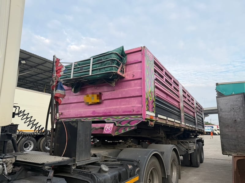 หางเซมิดั้มพ์ 2เพลา ปี2565 พร้อมใช้งาน