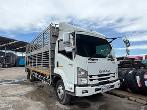 รถคอกหมู ISUZU FRR 210แรง ปี65 ยาว 6.60เมตรมีลิฟท์ท้าย พร้อมใช้งาน