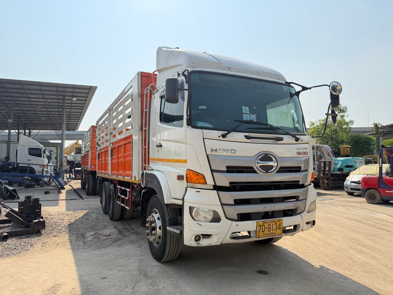 พ่วงแม่-ลูก2เพลา HINO Victor 344แรง พร้อมใช้งาน 