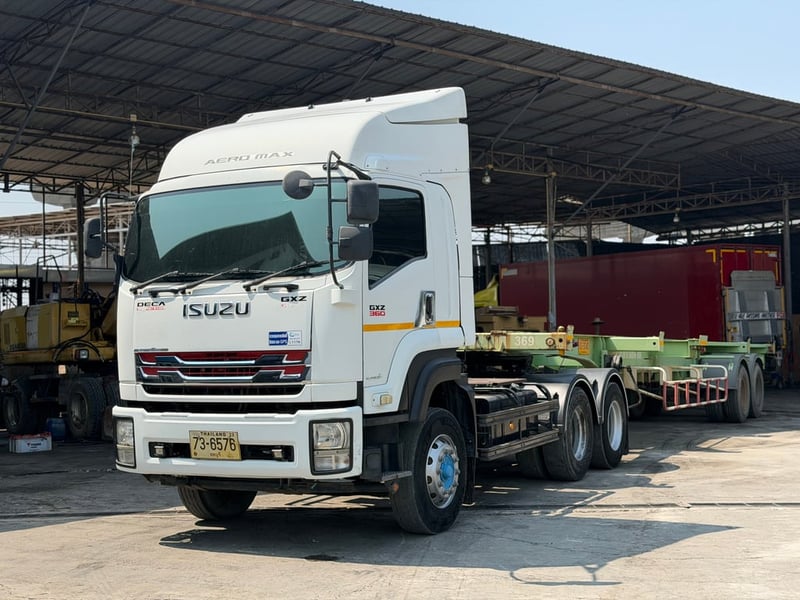10ล้อหัวลาก ISUZU GXZ 360แรงม้า รถบรรทุก เฉพาะหัว ปี2063 เลขไมล์ 280,000 กม.