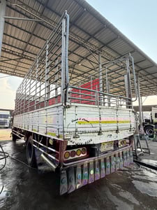 6ล้อISUZU FTR 200แรง ปี46 คอกสูงยาง7.20ม. ราคาพิเศษ