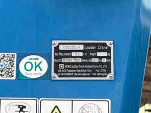 10ล้อติดเครน ISUZU FVZ เครน5.5ตัน4ปลอก พร้อมใช้งาน