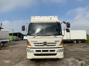 6ล้อก๊าซ HINO FG ปี57 คอกสูงสวยพร้อมใช้งานเอกสารพร้อมโอน