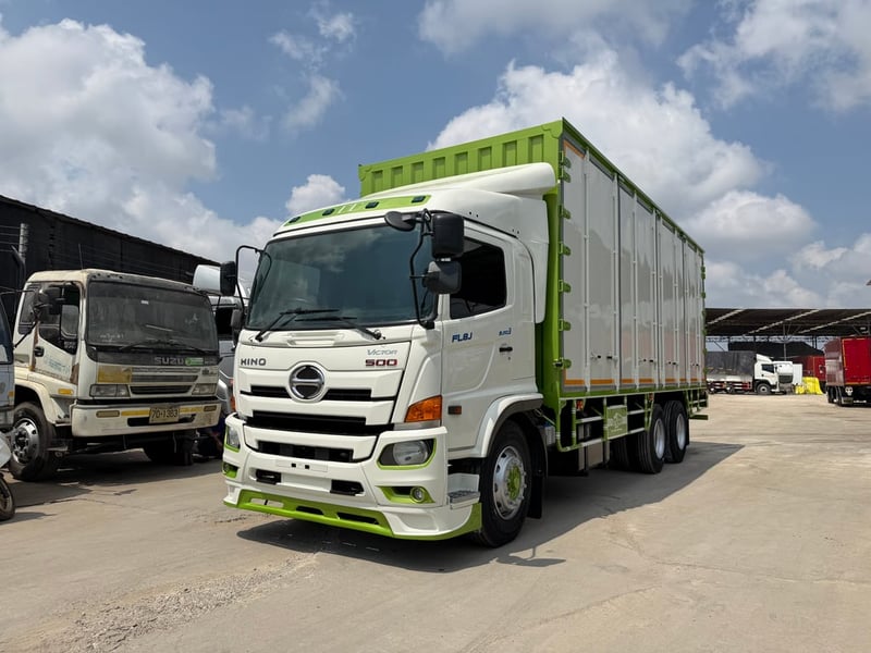 10ล้อHINO FL 260แรงม้า ปี2560 ตู้แห้ง10บาน