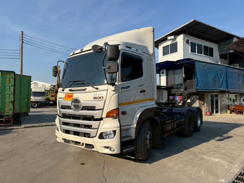 หัวลากHINO FM 380แรงม้า เฉพาะหัว ปี2564 พร้อมใช้งาน