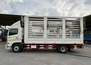 6ล้อHINO FC9J 175 แรงม้า ปี62 กระบะคอกสูง ยาว5.6เมตร