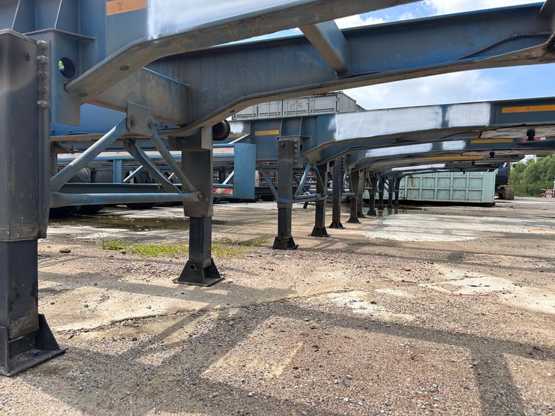 หางก้างปลา2เพลา   ยางและกระทะเรเดียล