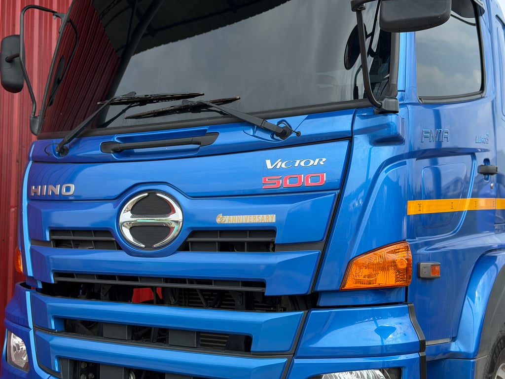 HINO FM 344แรงม้า รถบรรทุก 10ล้อ หัวลาก เฉพาะหัว ปี2568