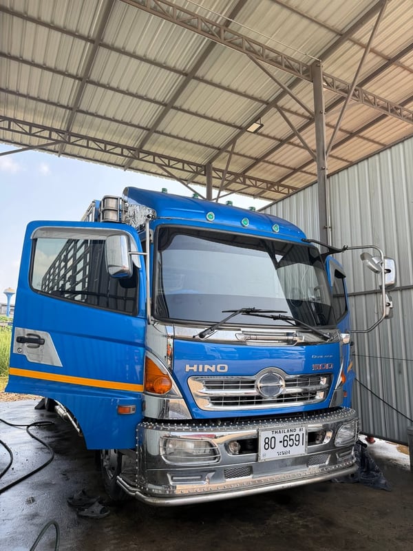 HINO FC 210แรงม้า รถบรรทุก 6ล้อ กระบะคอกสูงสแตนเลส ปี62
