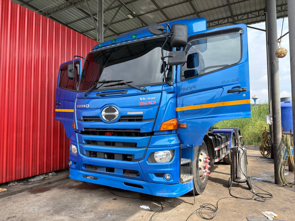 HINO FM 344แรงม้า รถบรรทุก 10ล้อ หัวลาก เฉพาะหัว ปี2568
