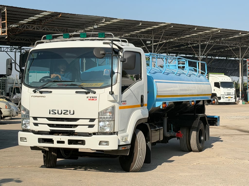 รถน้ำ ISUZU FRR 190แรง ปี62 พร้อมใช้งาน รถน้ำ ISUZU FRR 190แรง ปี62 พร้อมใช้งาน