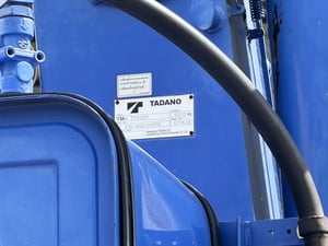 6ล้อISUZU FTR240แรง ปี62ติดเครนทานาโน่5ตัน5ปลอก รถใหม่กริบ ไมล์น้อย