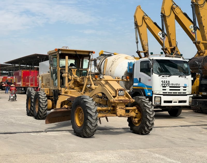 รถเกรดCAT 140G ปี2560 พร้อมใช้งาน 16,489ชม.