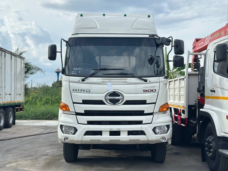 10ล้อHINO FM 344แรง2เพลา ปี59 พื้นเรียบมีลากพ่วงพร้อมใช้งาน 10ล้อHINO FM 344แรง2เพลา ปี59 พื้นเรียบมีลากพ่วงพร้อมใช้งาน