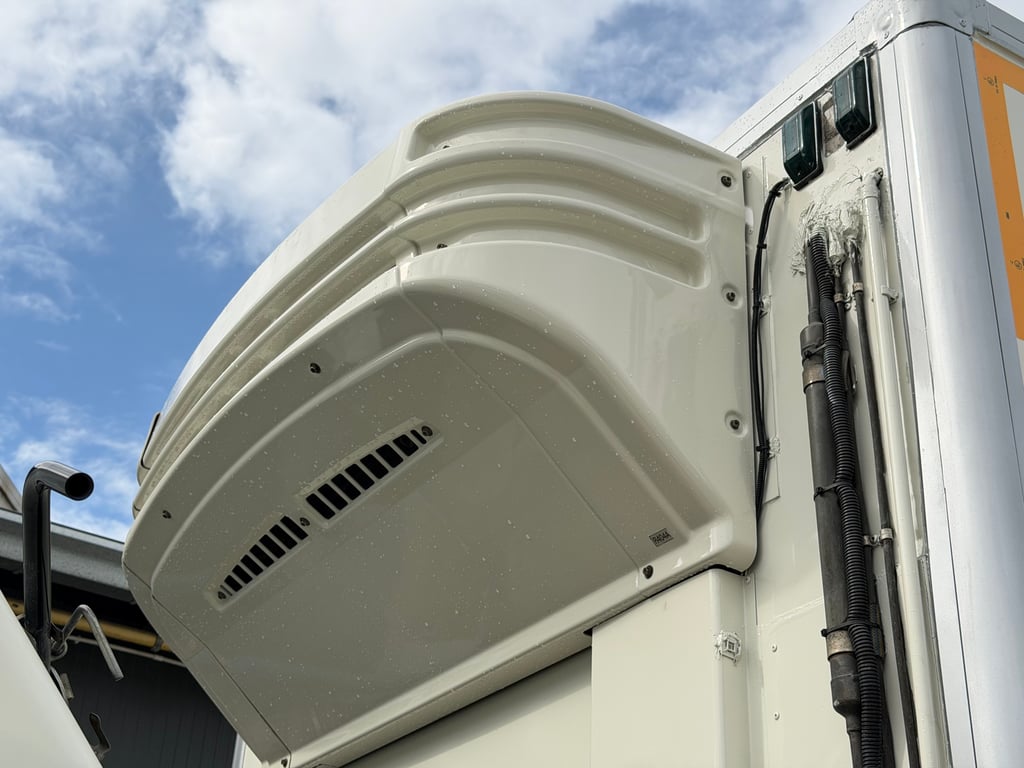 รถตู้เย็น HINO FC 175แรงม้าปี63 พื้นสแตนเลส แอร์ของมิสซูบิชิ