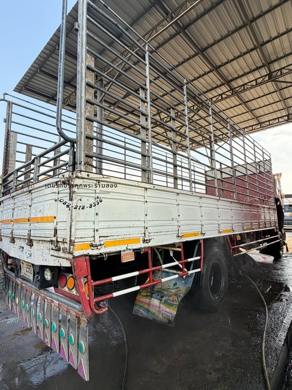 6ล้อISUZU FTR 200แรง ปี46 คอกสูงยาง7.20ม. ราคาพิเศษ