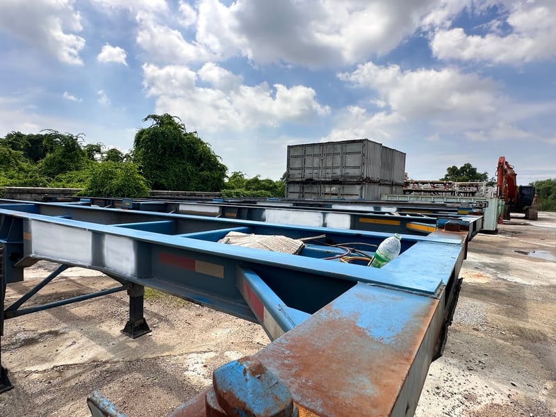 หางก้างปลา2เพลา   ยางและกระทะเรเดียล