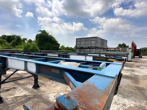 หางก้างปลา2เพลา   ยางและกระทะเรเดียล