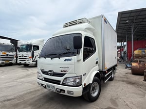 4ล้อจัมโบ้ไม่ติดเวลา HINO XZU 136แรง ปี2567 ตู้เย็นพร้อมใช้งาน