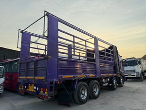 HINO FM 414แรงม้า รถบรรทุก 10ล้อ กระบะคอกสูง ปี2023